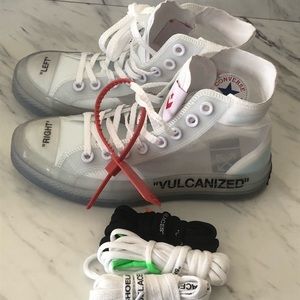 Converse off-white women’s 5.5 mens size 4